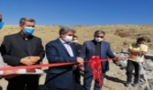 پروژه بند رسوبگیر روستای کوهزین افتتاح شد 