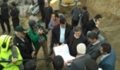 مسئولین ماهنشانی از پروژه مکانیکی و بیولوژیکی صندوق توسعه ملی در حوزه روستای "میراخور" بازدید کردند