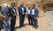 فرماندار ایجرود از پروژه آبخیزداری شهرستان بازدید کرد