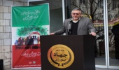 در محوطه سازمان جهاد کشاورزی نهال غرس شد