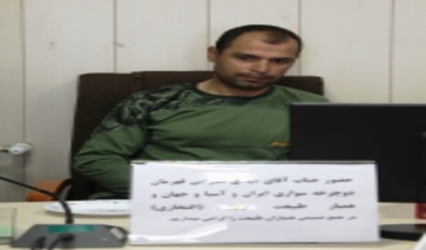 دوچرخه سوار تیم ملی ایران سفیر منابع طبیعی 