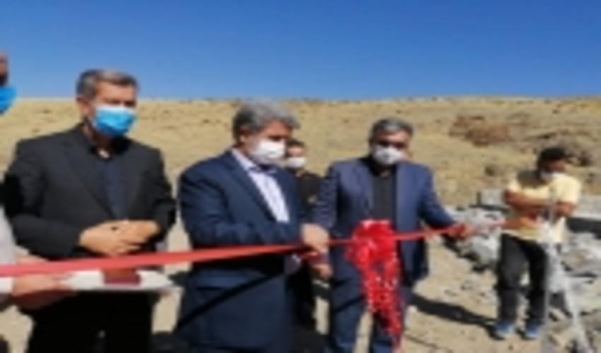 پروژه بند رسوبگیر روستای کوهزین افتتاح شد 